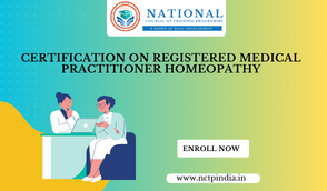Certification On Registered Medical Practitioner Homeopathy